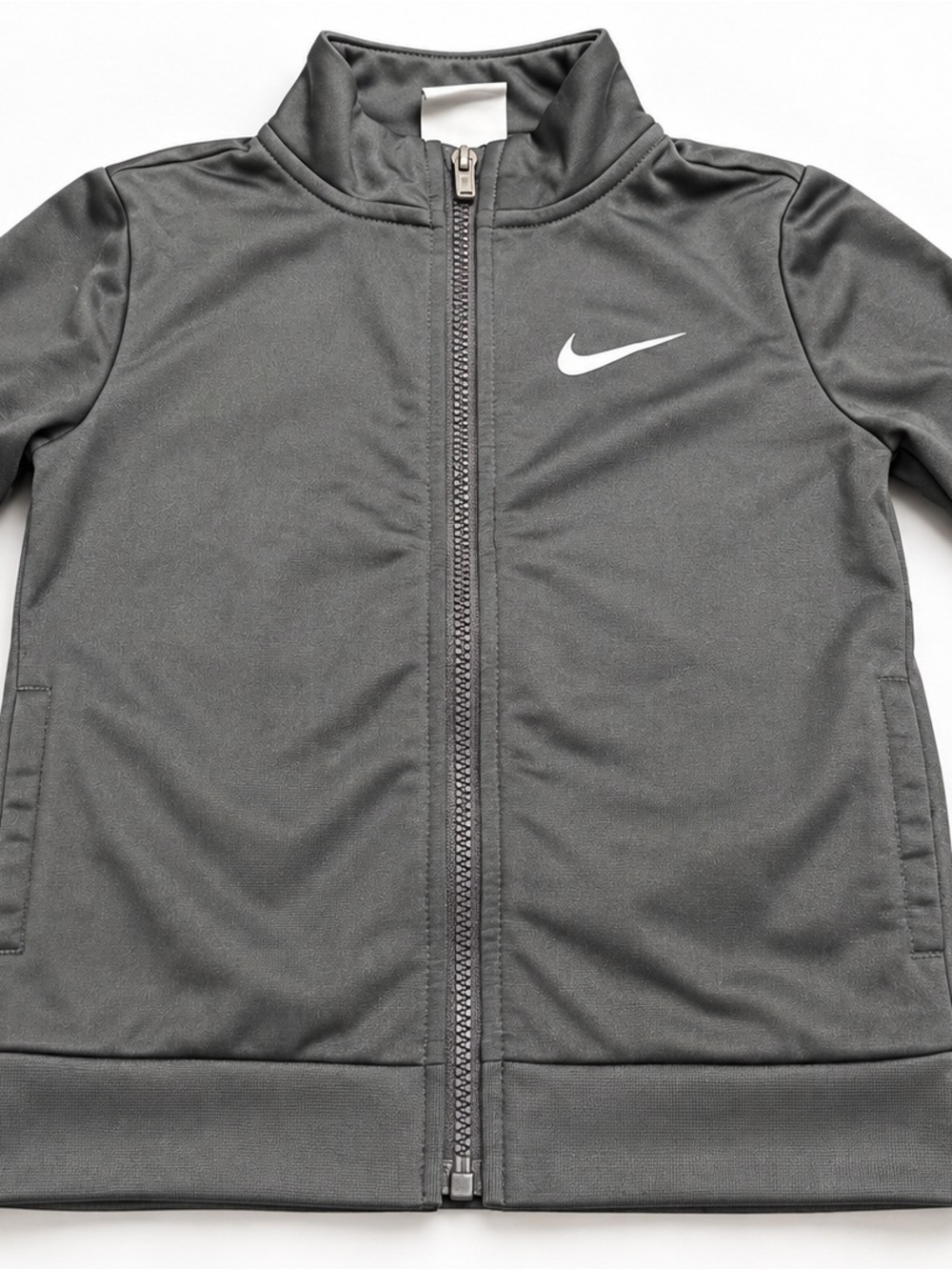 Nike 4T Full Zip Track Jacket Dark Gray Charcoal Athletic